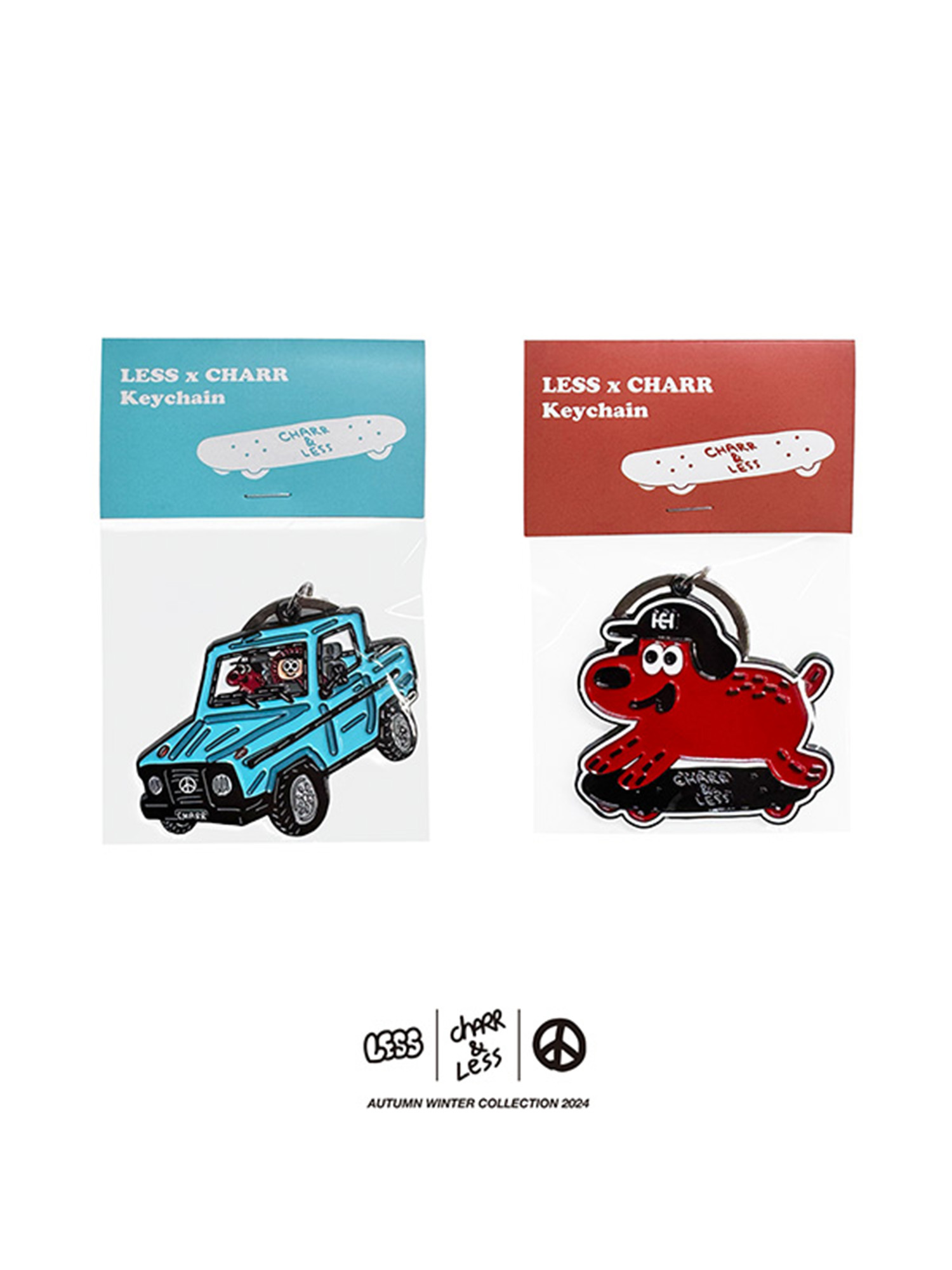 LESS x Charr - Keychain 鑰匙圈
