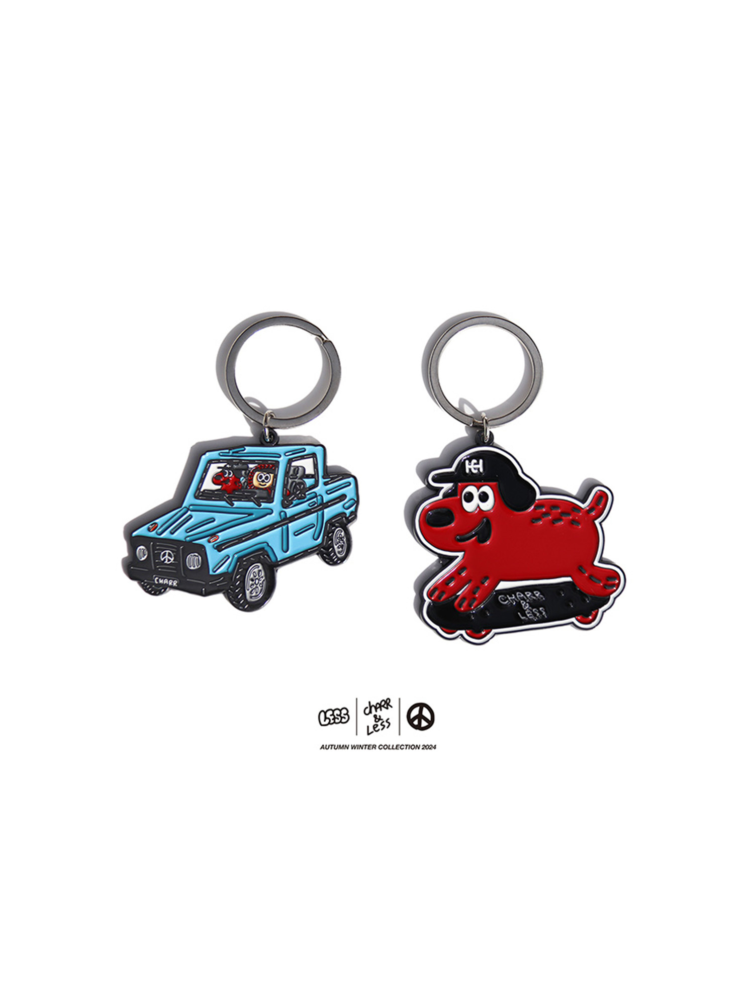 LESS x Charr - Keychain 鑰匙圈