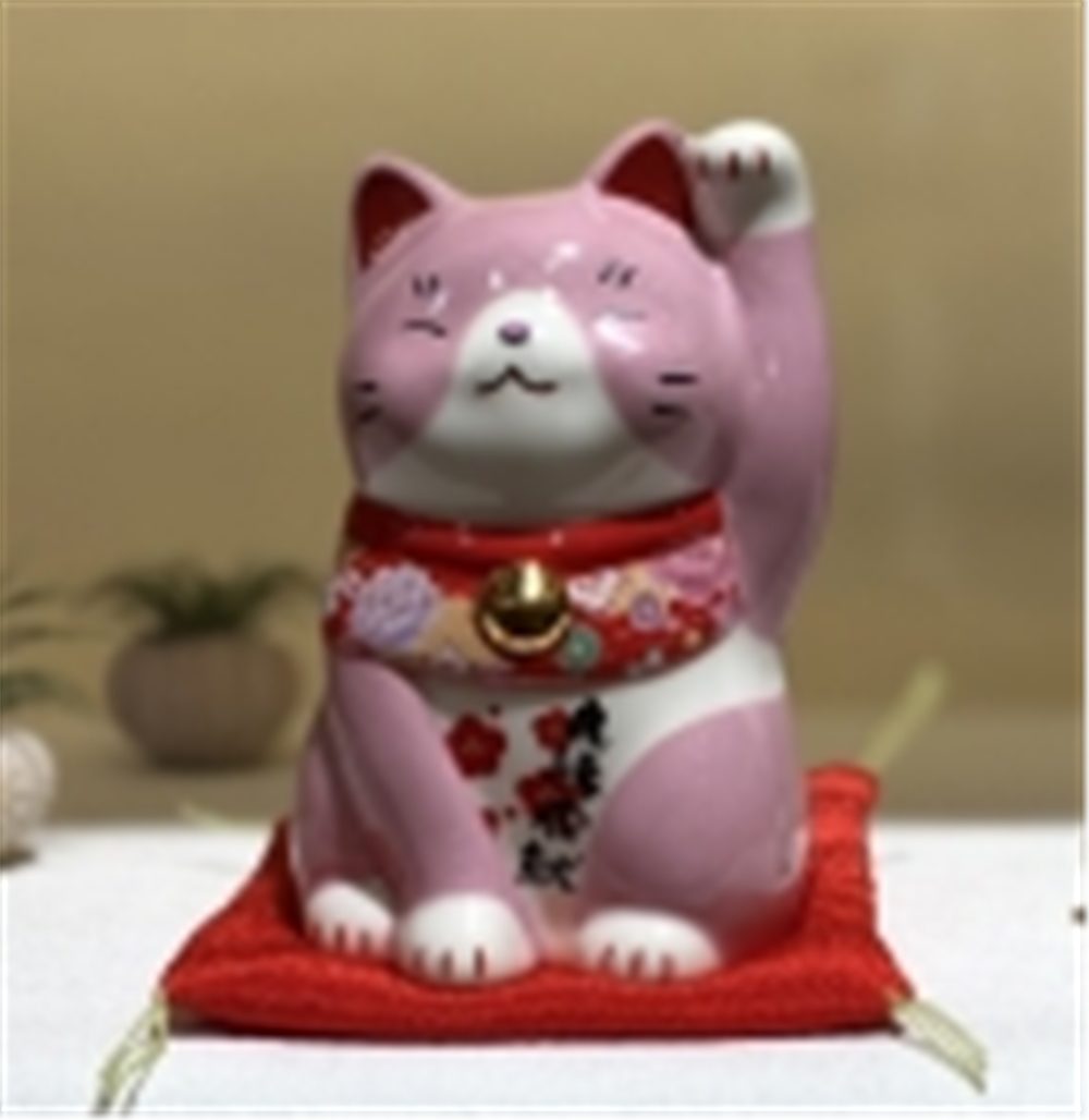 0119gz350-招財貓-彩繪良緣成就招財貓（B36）