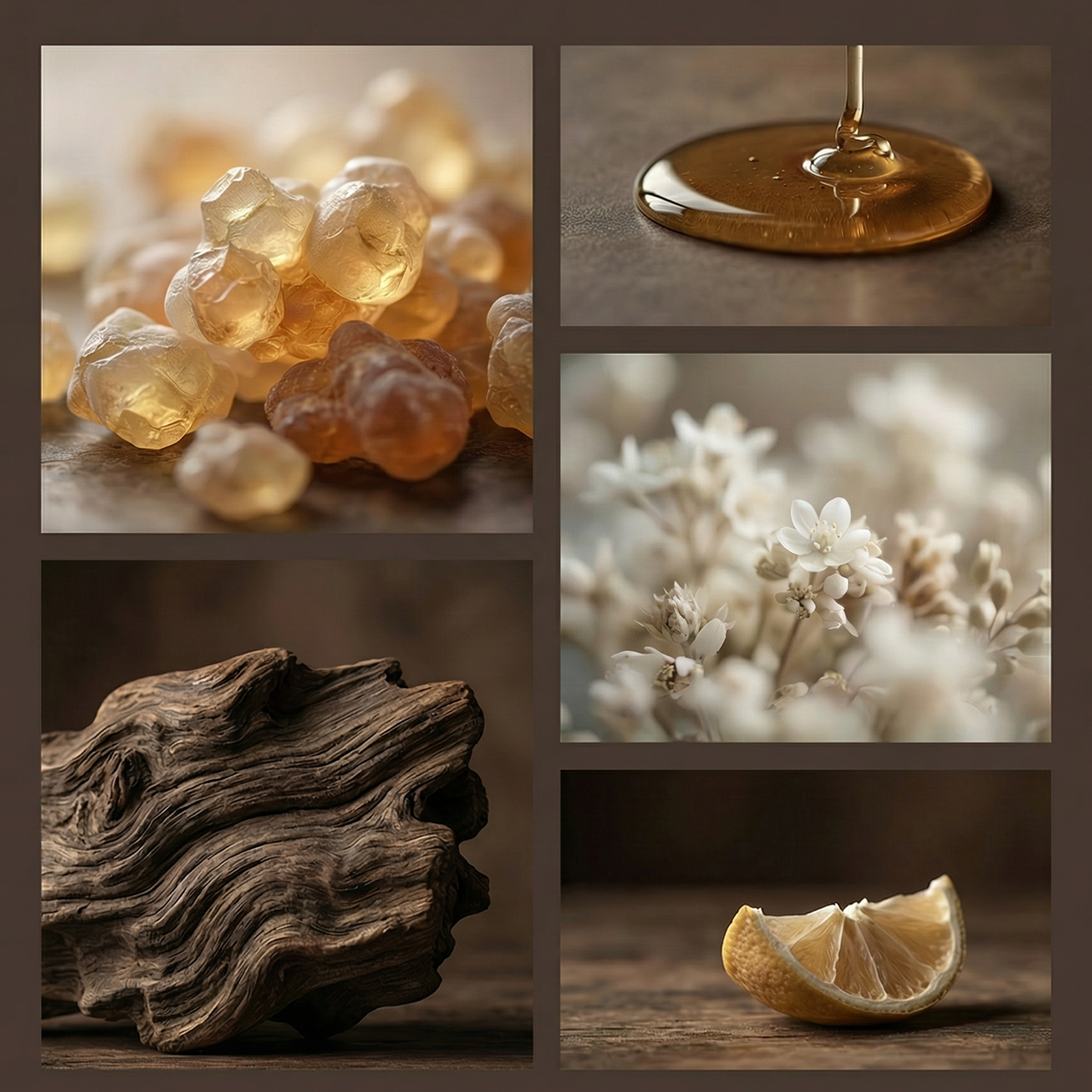 Moonlight 烏木夜語的香氣靈魂 深邃森林裡的絲絨蜜韻  珍貴的烏木香氣：溫潤、煙燻、蜜香：  Moonlight 捉了烏木在靜謐深夜裡，與琥珀微光交織出的透亮層次。  這是一抹帶有煙燻感的蜜香，在大地的厚實中藏著絲絨般的甜潤。深邃但不沈重，散發出一種低調、神祕且極具親密感香氣。    前調：青檸、白松香、微微的胡椒辛香。如同黑夜森林的入口，辛香中帶著一抹清冽  中調：雪松、小荳蔻、當歸籽。乾淨的木質結構，營造出沉澱後的靜謐。  後調：越南沉香、龍涎香、煙燻乳香、琥珀蜜香。深不見底的溫暖餘韻，讓感官在甜潤中緩緩沉澱。