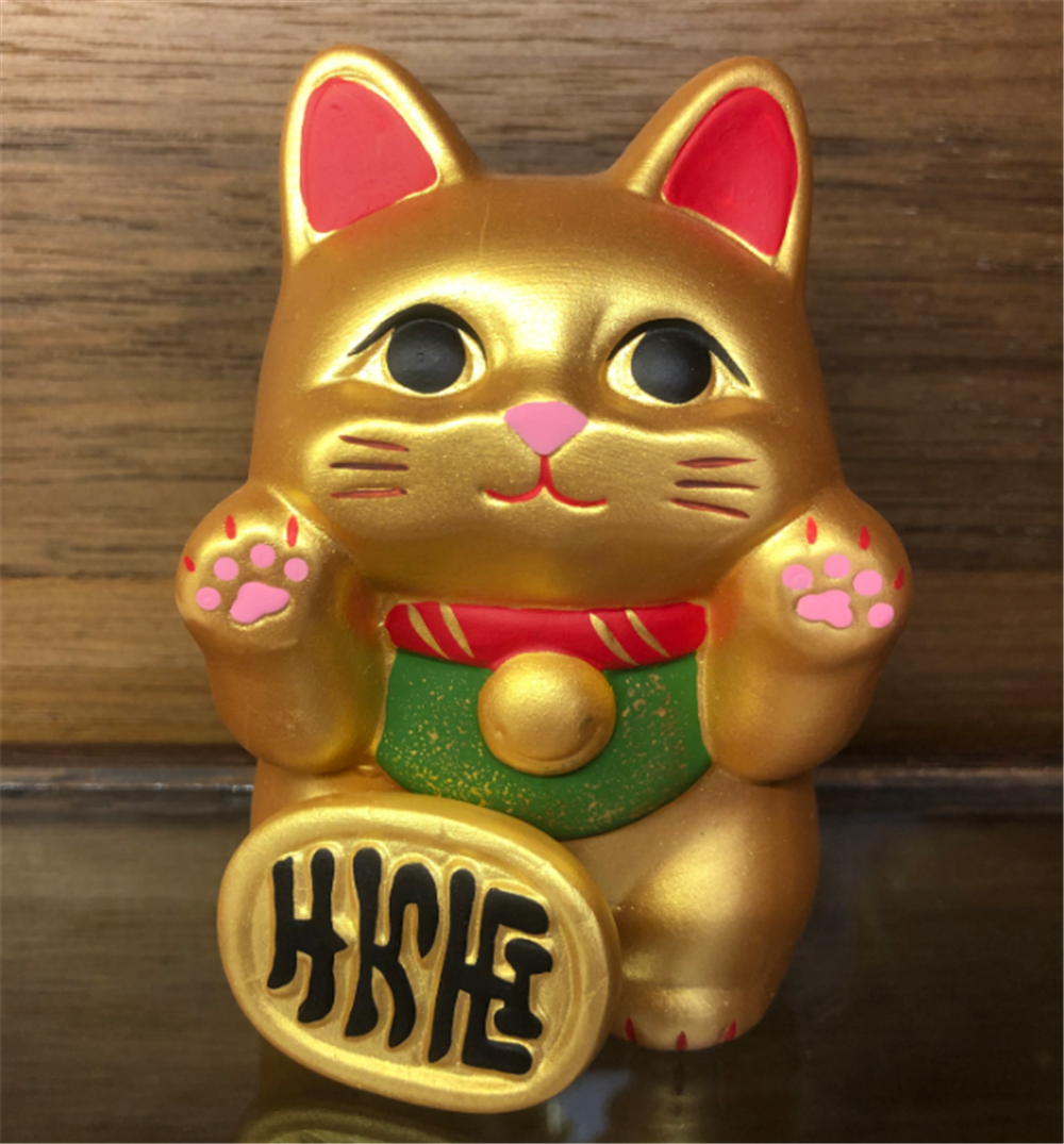 0119gz423-招財貓-千萬兩納財貓•金（B109）