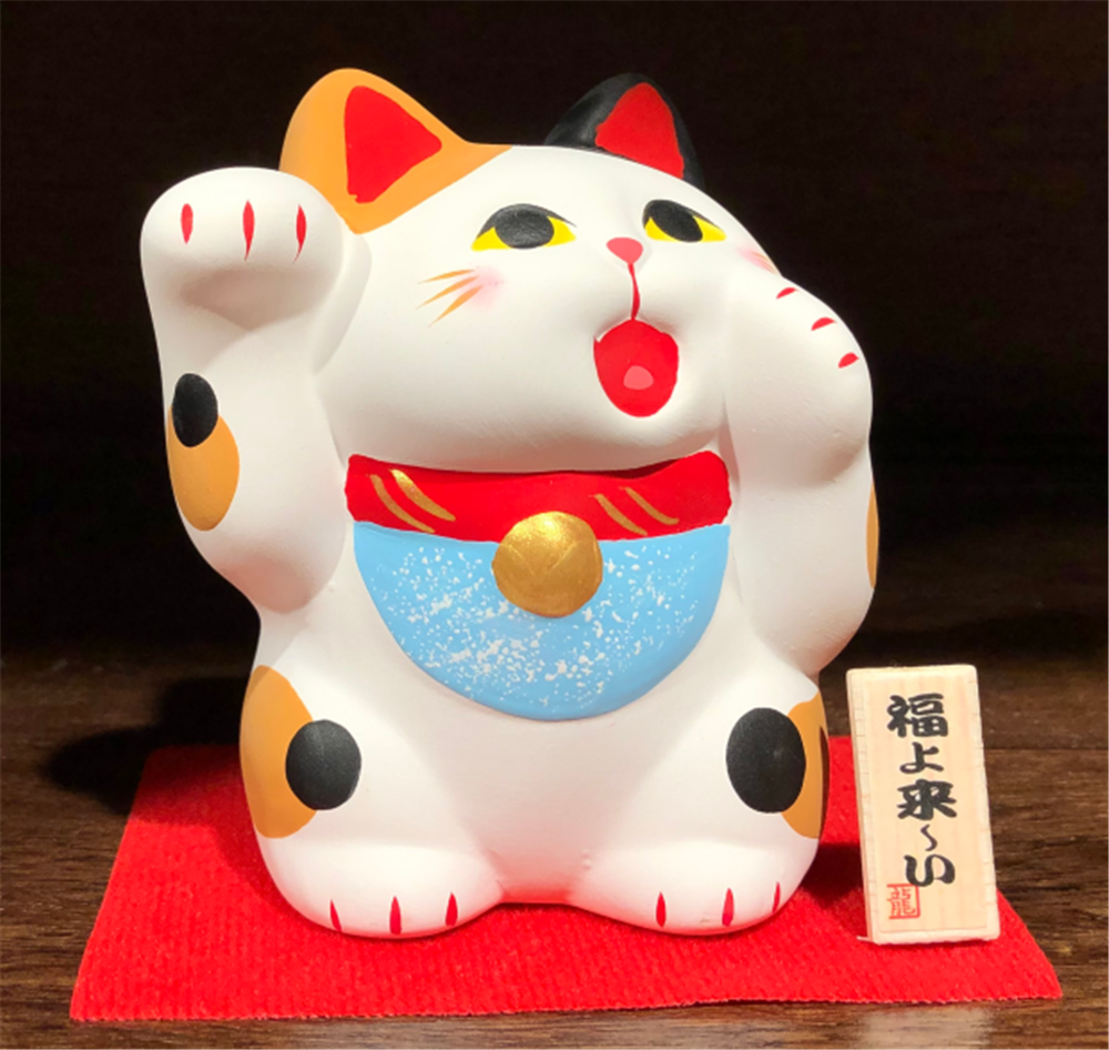 0119gz433-招財貓-幸運貓 •三色（B119）