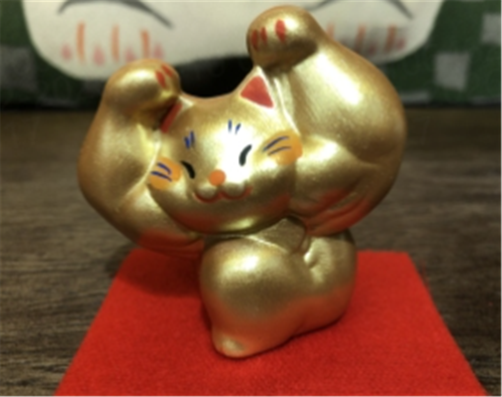 0119gz459-招財貓-金巨臂招財貓‖小•舉臂（B145）