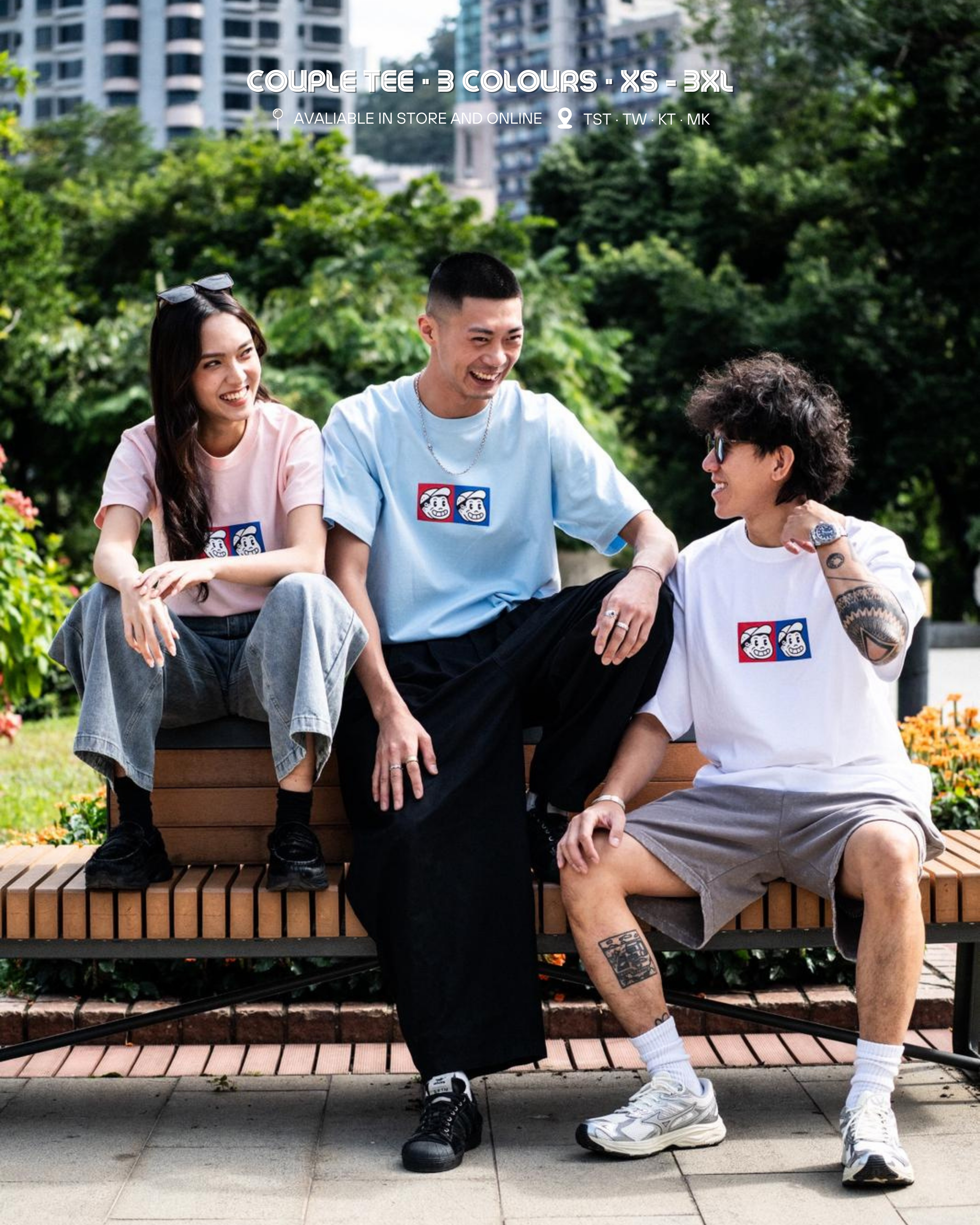 NEW ✦ CheapbutChill Double Head Tee (3色入)