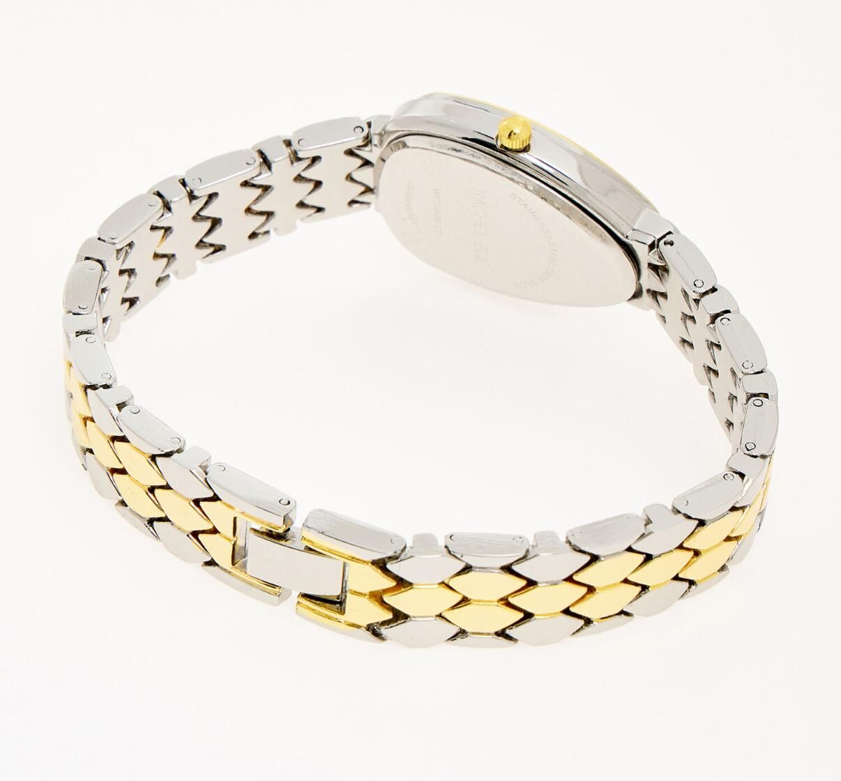 英國代購 (獨立訂單)-RACHEL ZOE Two Tone Teardrop Bracelet Watch