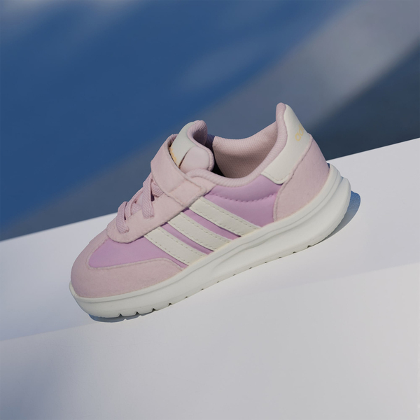 Adidas 愛迪達 Run 70s 2.0 EL I JS2315 小童 慢跑鞋 運動鞋 粉紅 米
