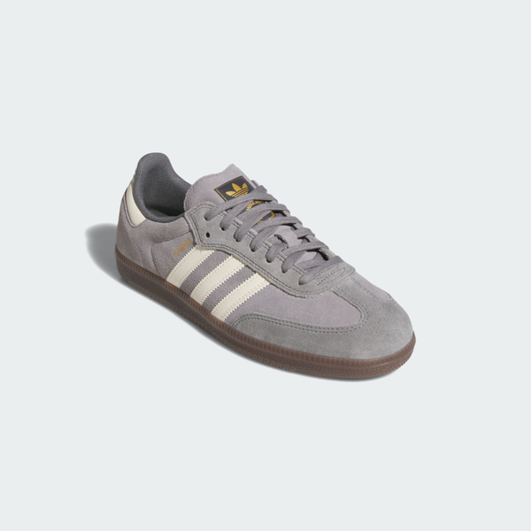 Adidas 愛迪達 Samba ADV HQ7541 男女 休閒鞋 德訓鞋 舒適 灰 米