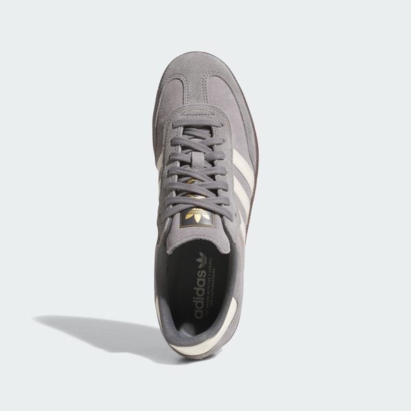 Adidas 愛迪達 Samba ADV HQ7541 男 休閒鞋 德訓鞋 舒適 灰 米