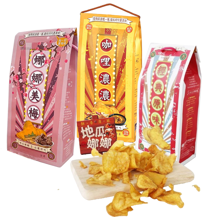 嘉義院∣大王千金地瓜娜娜(原味+梅子+咖哩)3種口味一次滿足