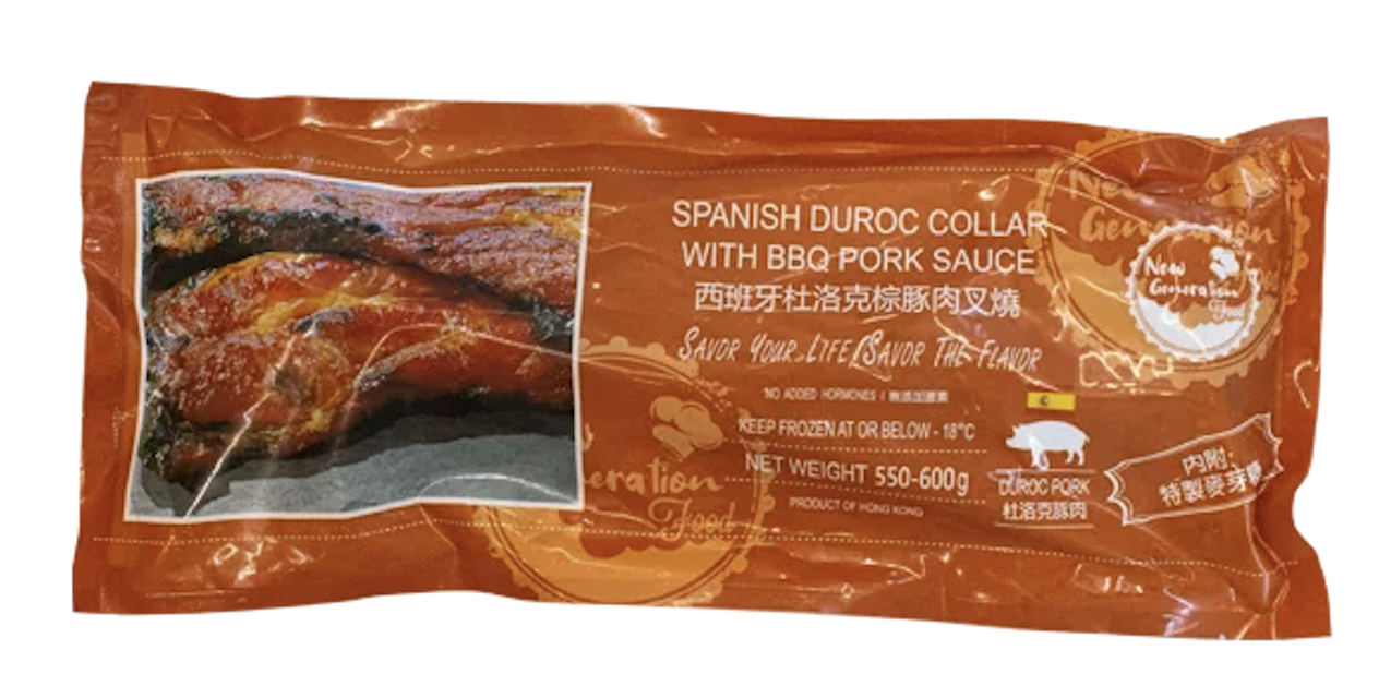 【急凍貨】西班牙杜洛克豚肉叉燒 (熟)