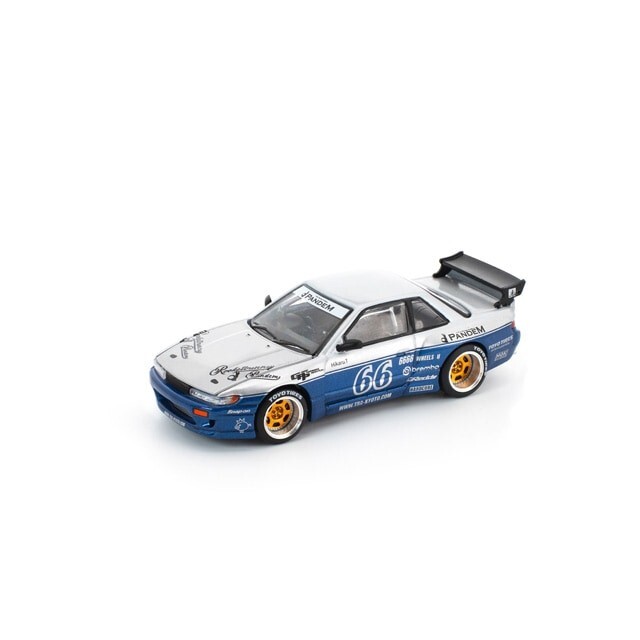 [預訂] POPRACE 1/64 PANDEM SILVIA S13 MOONTECH BLUE