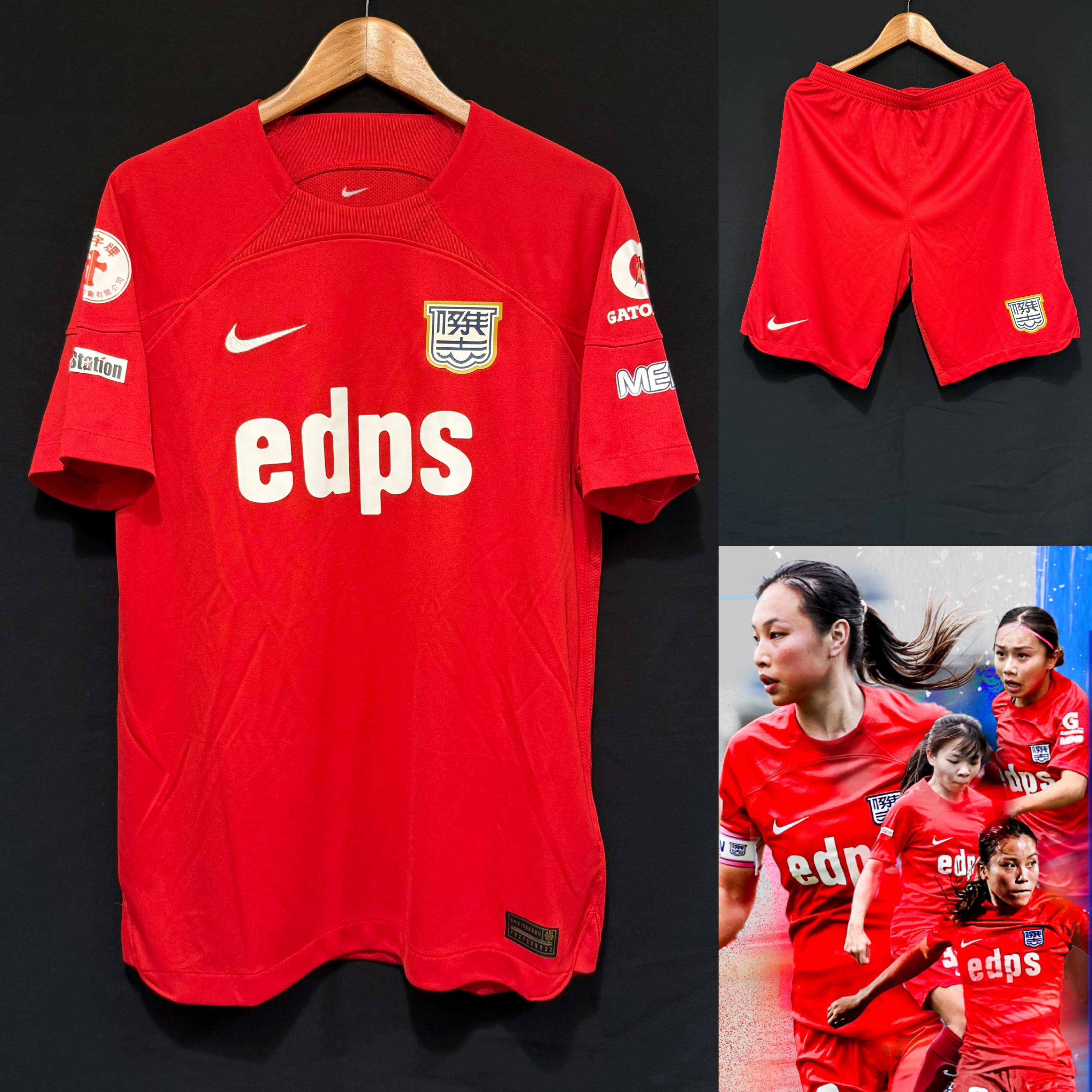 (Player Issue) Kitchee 2024-2025 Nike Third Player Issue Shirt and Shorts