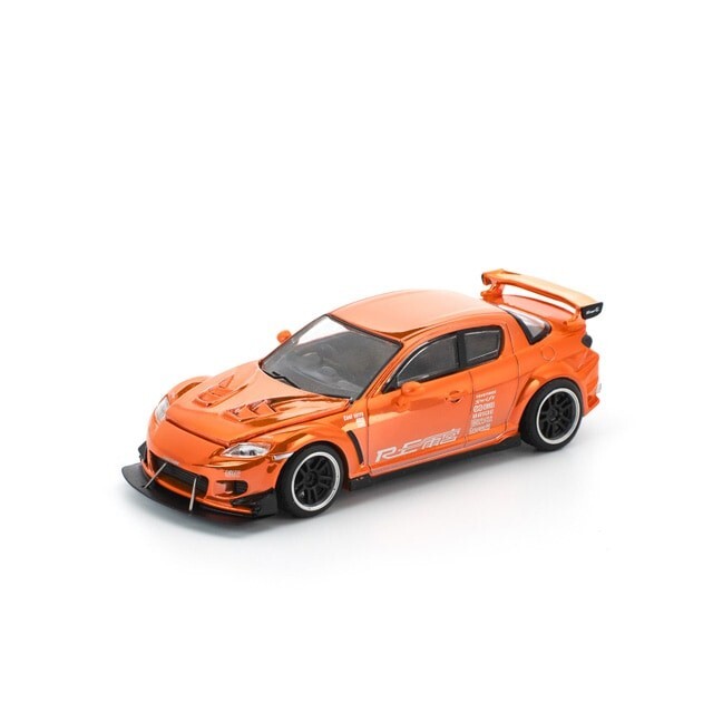 [預訂] POPRACE 1/64 MAZDA RX-8 RE-AMEMIYA CHROME ORANGE