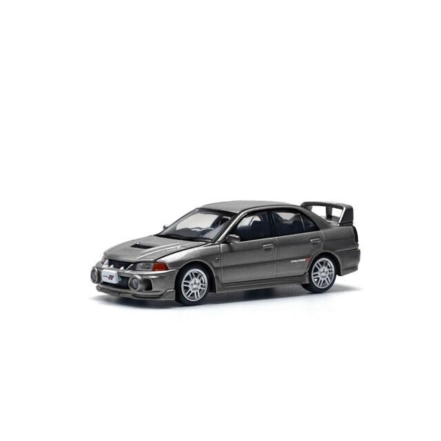 [預訂] POPRACE 1/64 MITSUBISHI LANCER EVOLUTION IV DARK GREY