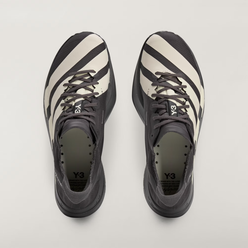 【 Y-3 ADIOS PRO 4 SHOES 頂級跑鞋 - 黑 】