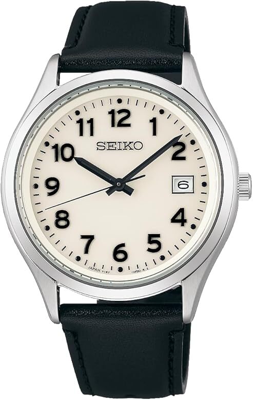 日本版 日本製造 Seiko 精工 Selection Solar powered men's leather watch strap SBPX157 太陽能男士皮革錶帶