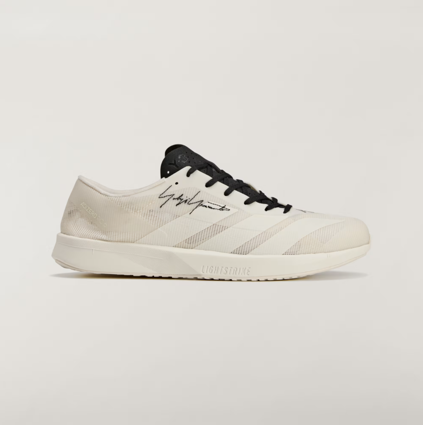 【 Y-3 ADIZERO RC6 SHOES 網布跑鞋 - 白 】