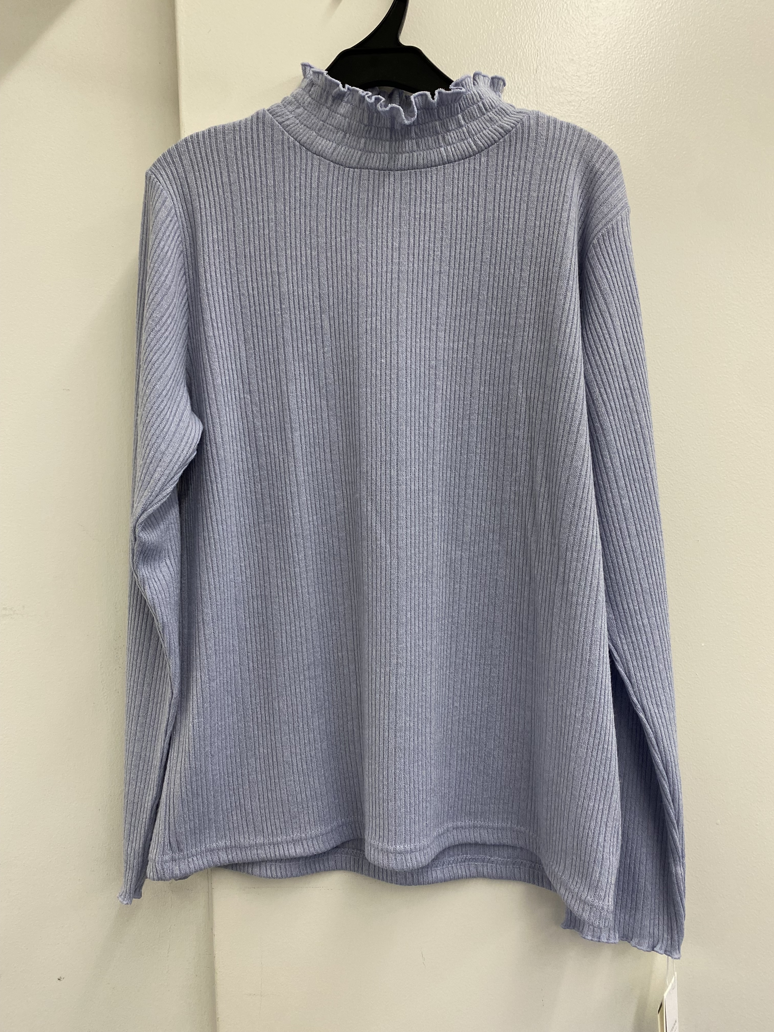 MMO 波浪領直紋 top