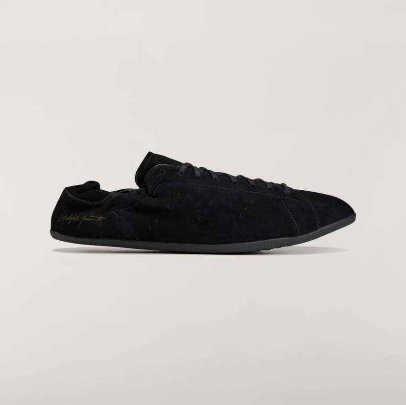【 Y-3 STAN SMITH LO PRO SHOES 低輪廓麂皮鞋款 - 黑 】
