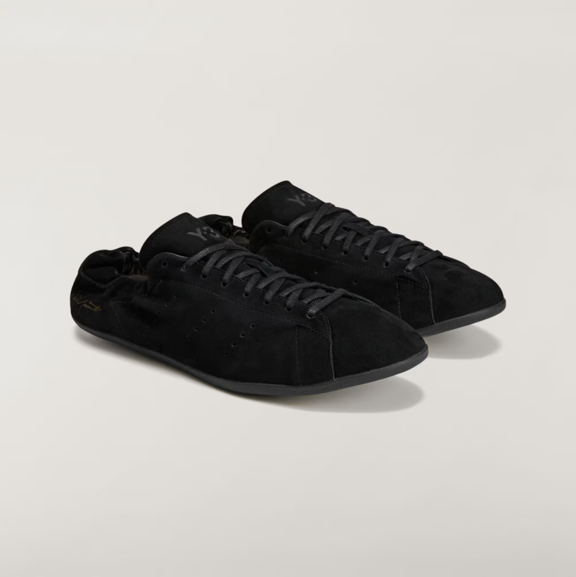【 Y-3 STAN SMITH LO PRO SHOES 低輪廓麂皮鞋款 - 黑 】