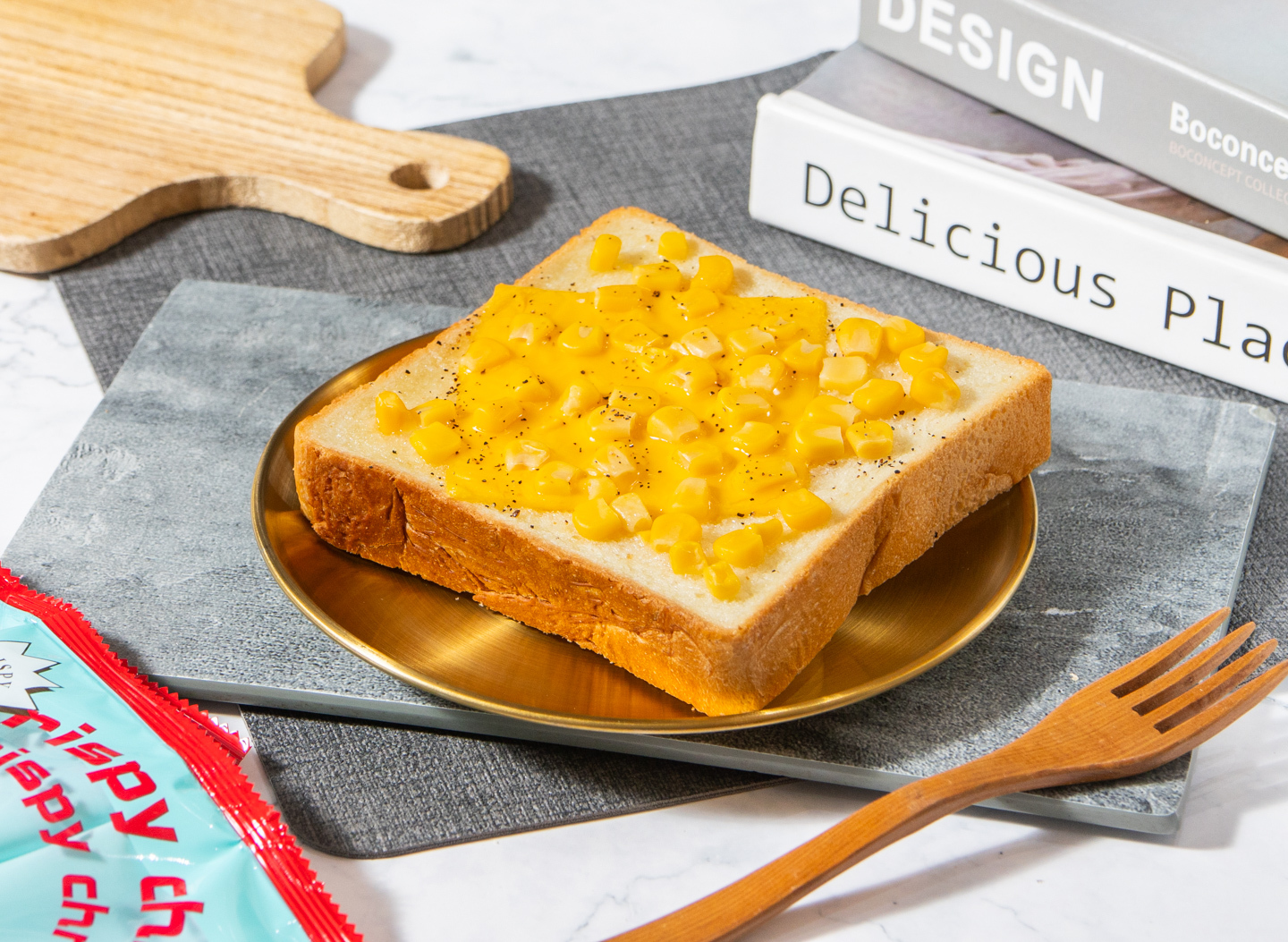 ▌ 經典必吃TOP 3  ▌ 玉米起司天然奶油軟心鮮奶厚片