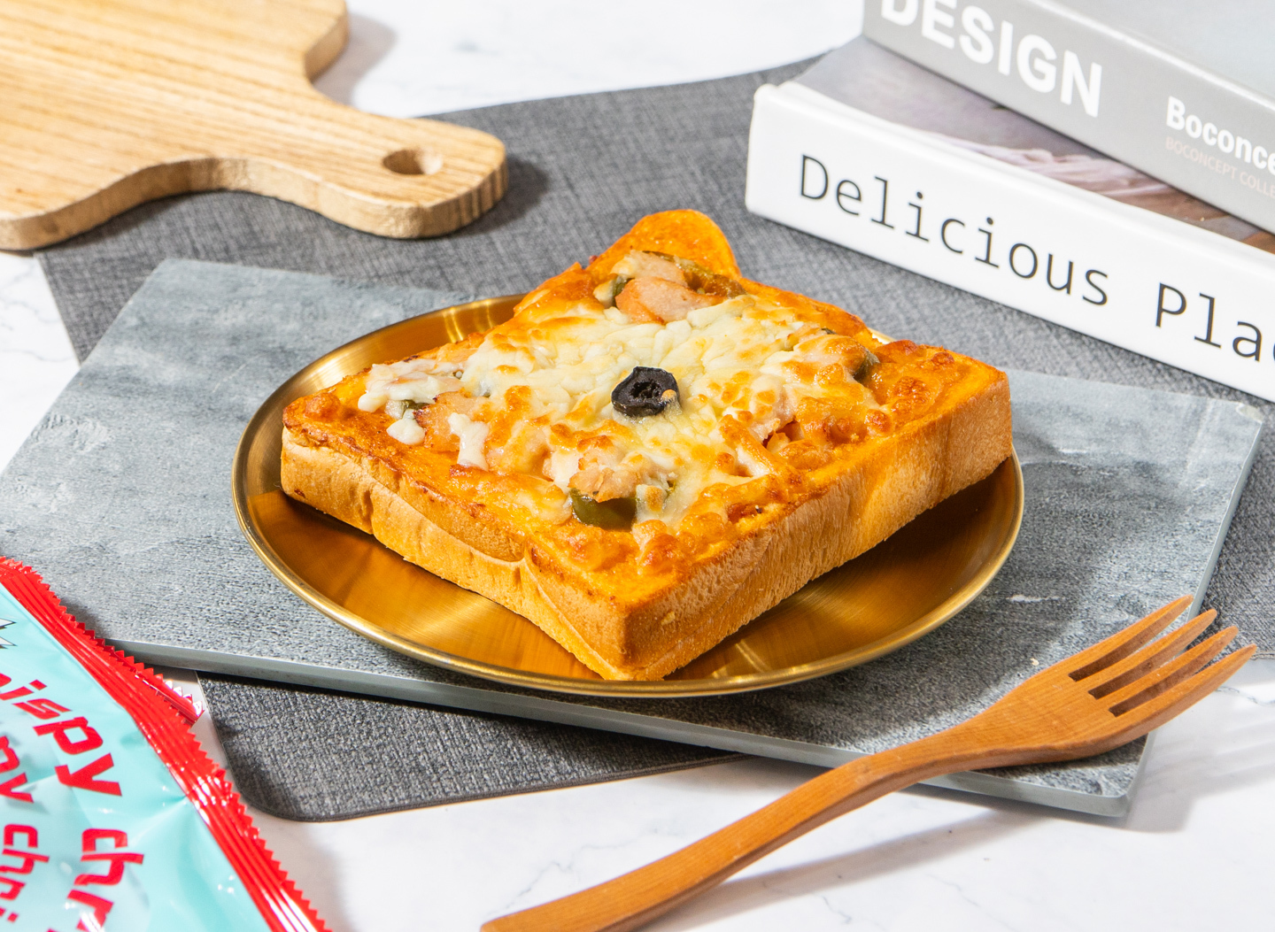 ▌雞情熱辣 ▌墨西哥辣燻雞天然奶油軟心鮮奶厚片