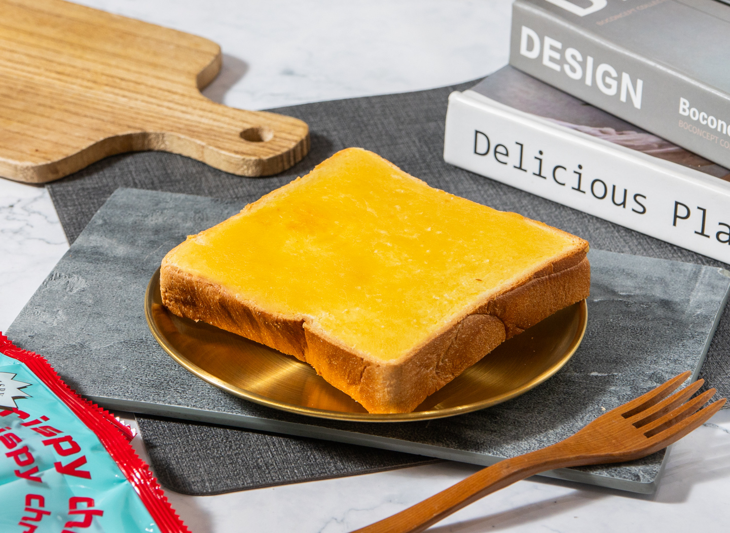 ▌ 台57號黃金地瓜  ▌烤地瓜天然奶油軟心鮮奶厚片