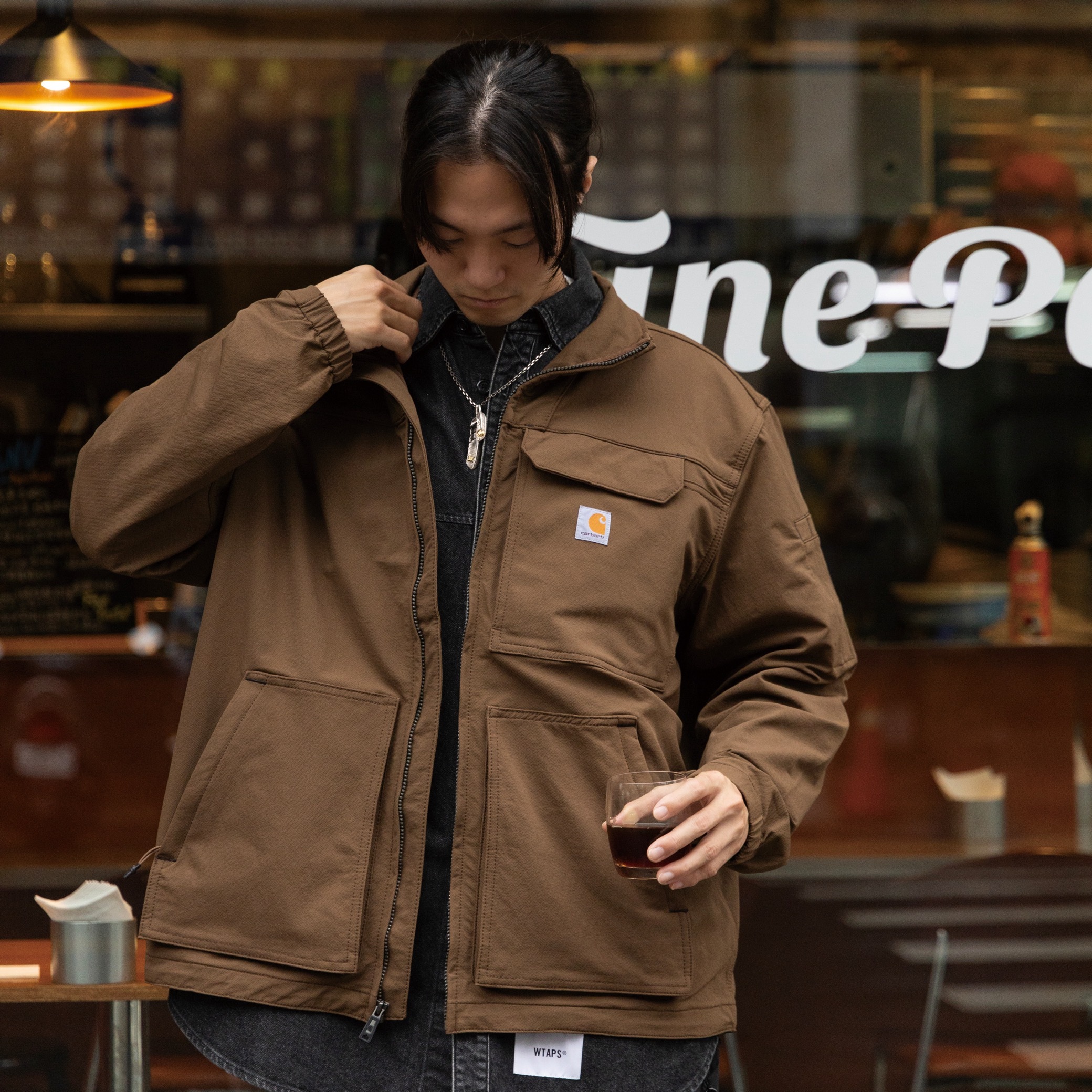 Carhartt - 105342 Super Dux™ Relaxed Fit Lightweight Mock-Neck Jacket