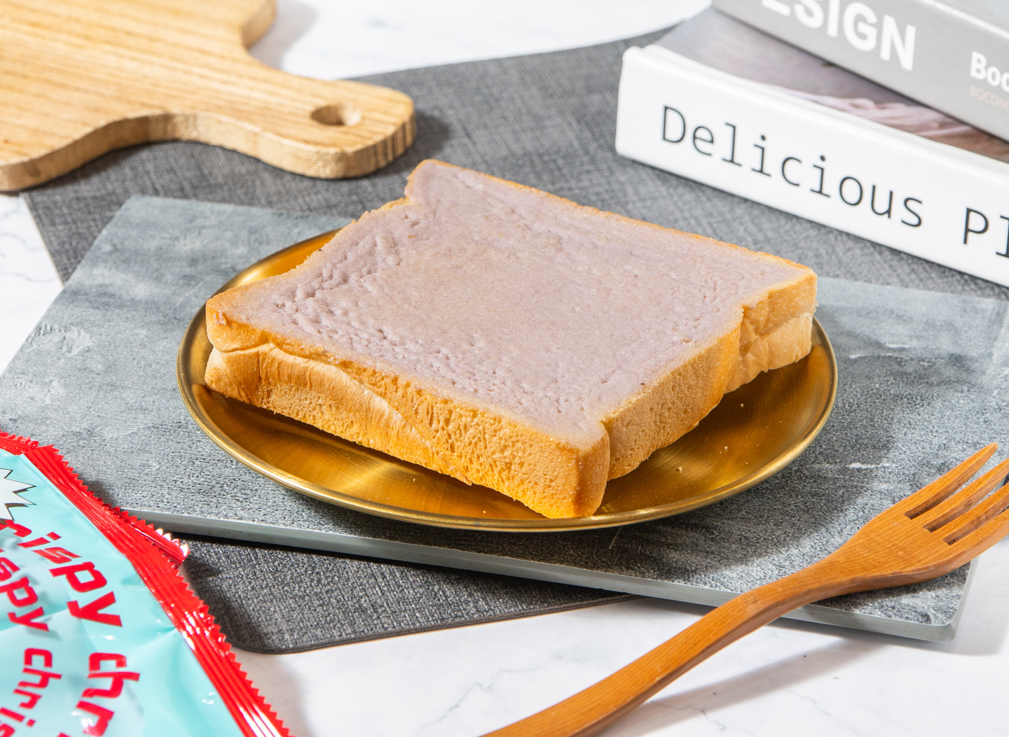 ▌ 芋香酥酥  ▌芋頭奶酥天然奶油軟心鮮奶厚片