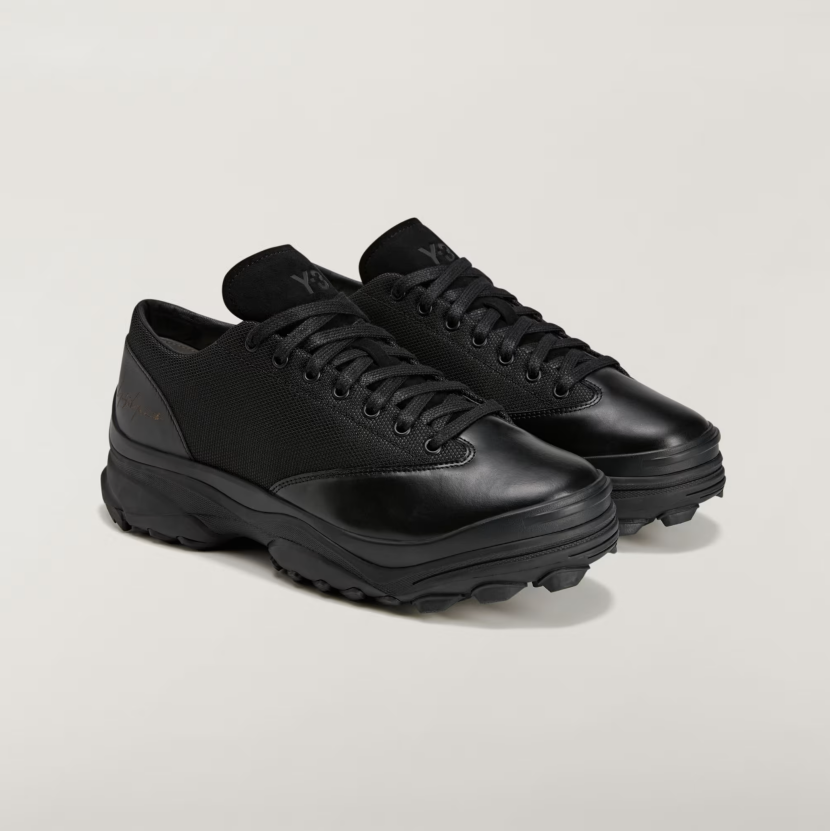 【 Y-3 GSG9 LO SHOES 低筒鞋款 - 黑 】