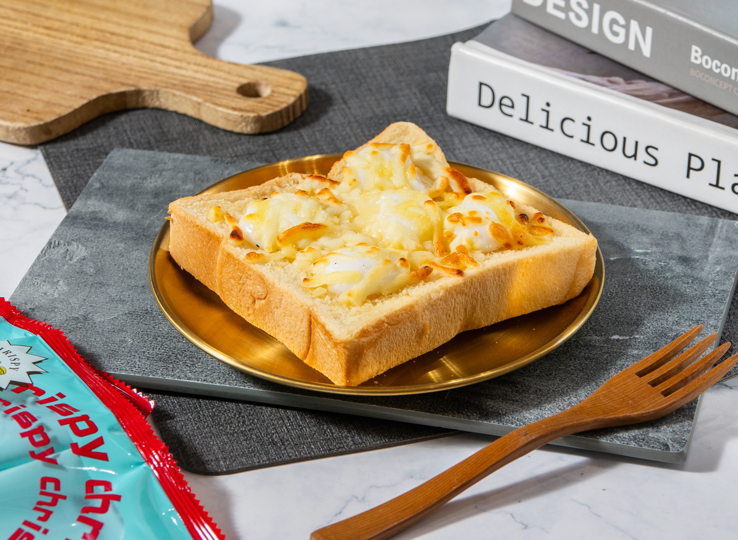 ▌ 療癒甜點  ▌蜂蜜麻糬天然奶油軟心鮮奶厚片