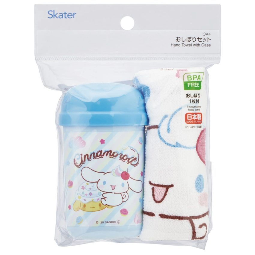 日本製 2026 新版 Skater 手巾套裝 - Cinnamoroll
