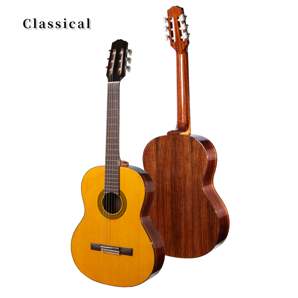 【1-1】[Neowood Guitar] Shelling系列 古典吉他(ADELE附琴袋組)