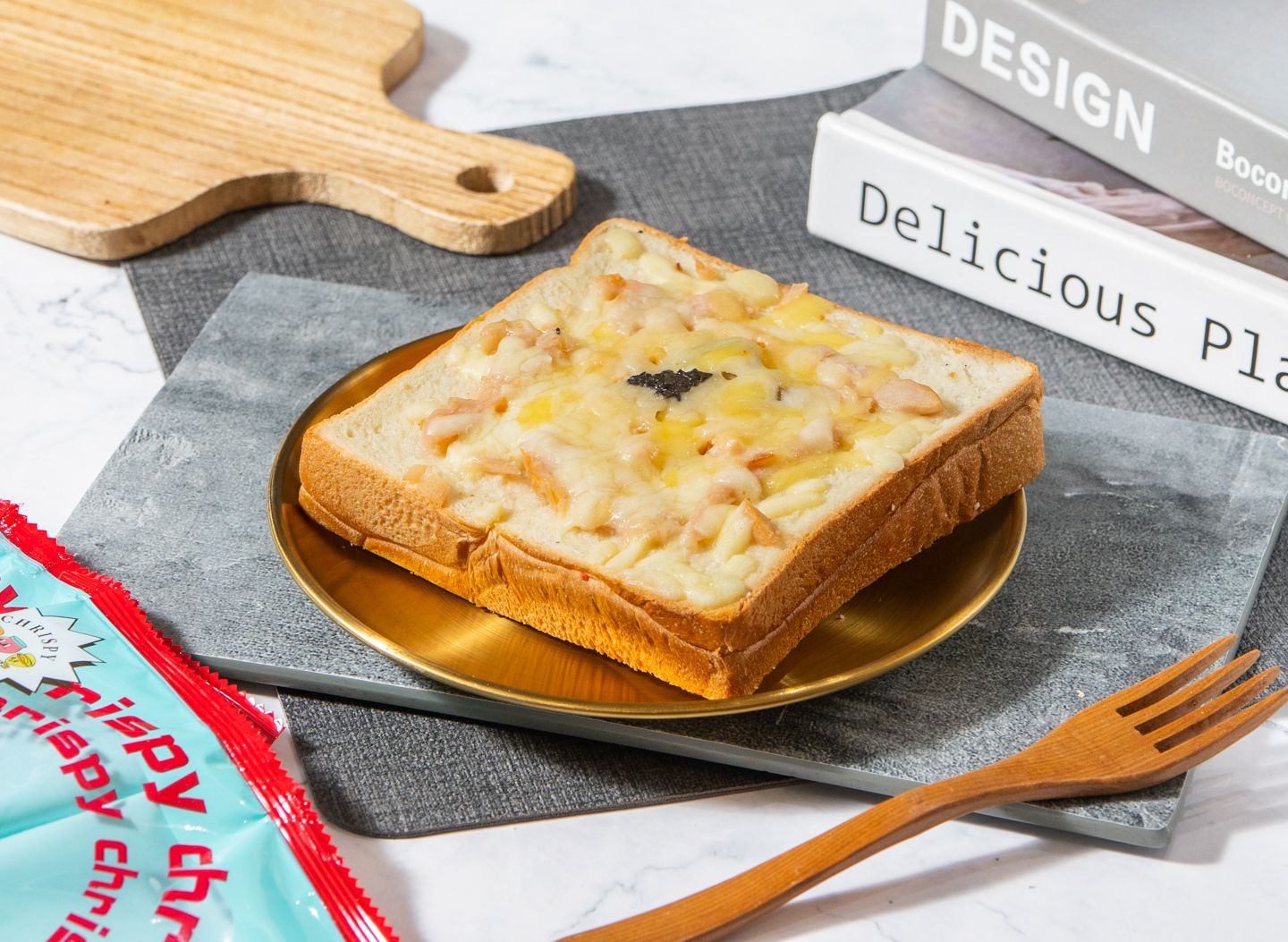 ▌極致輕奢 ▌松露蘑菇燻雞天然奶油軟心鮮奶厚片