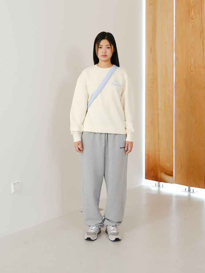 【直播】MARKM LX011917 背面印花圓領衛衣（MJIBH8402）