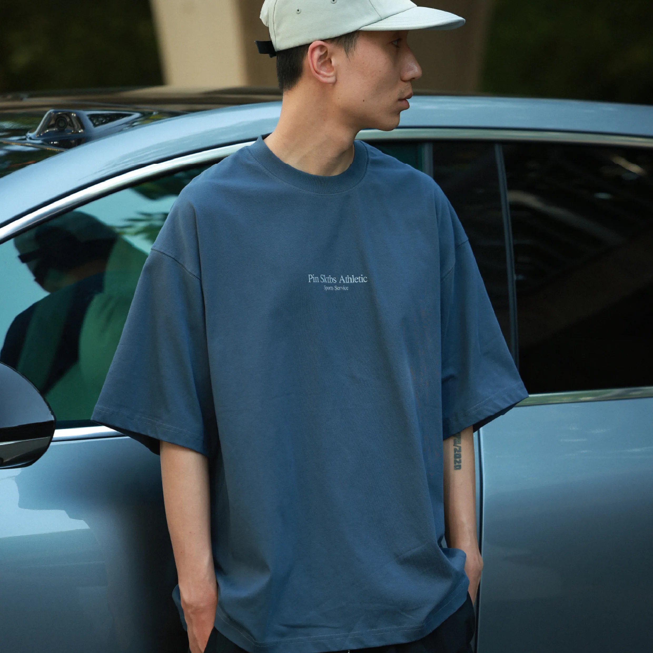 PIN SKTBS Sports Slogan Tee 涼感 運動標語短Tee [P-T22]