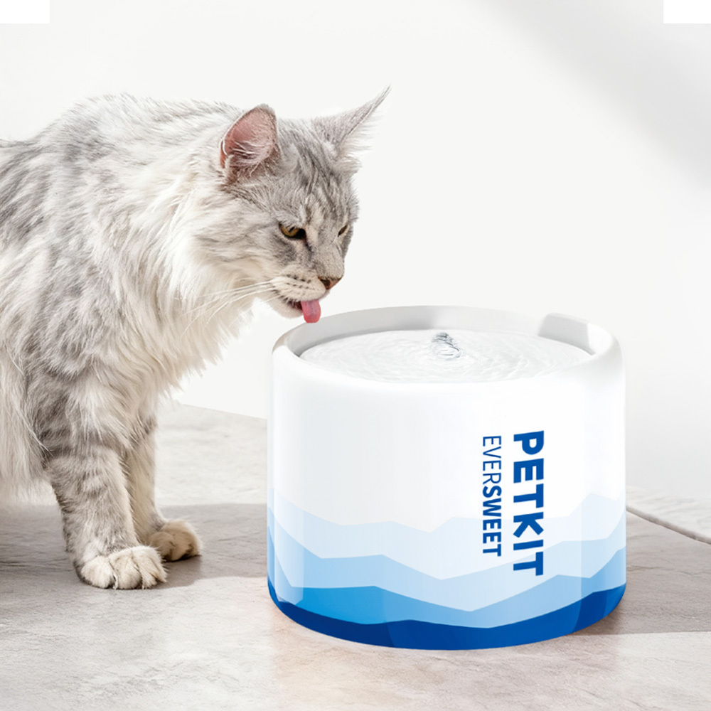 智能寵物陶瓷循環活水機2 SE (有線馬達) -蔚藍