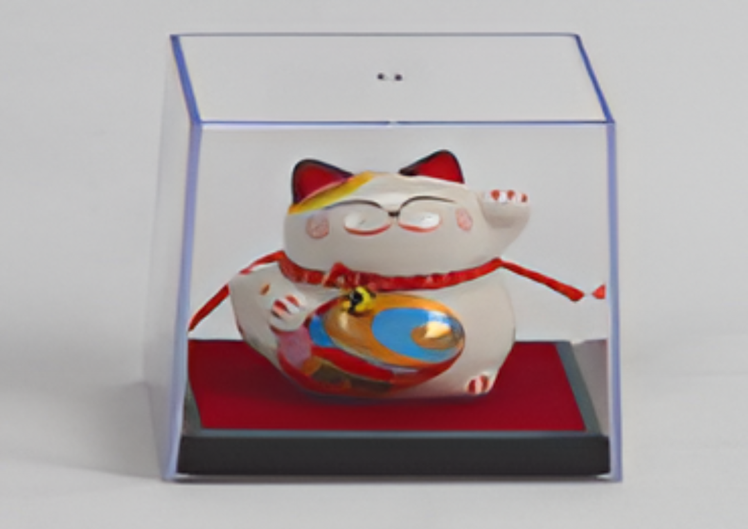 0119gz31-招財貓-開運迷你貓（盒子貓）(A31)