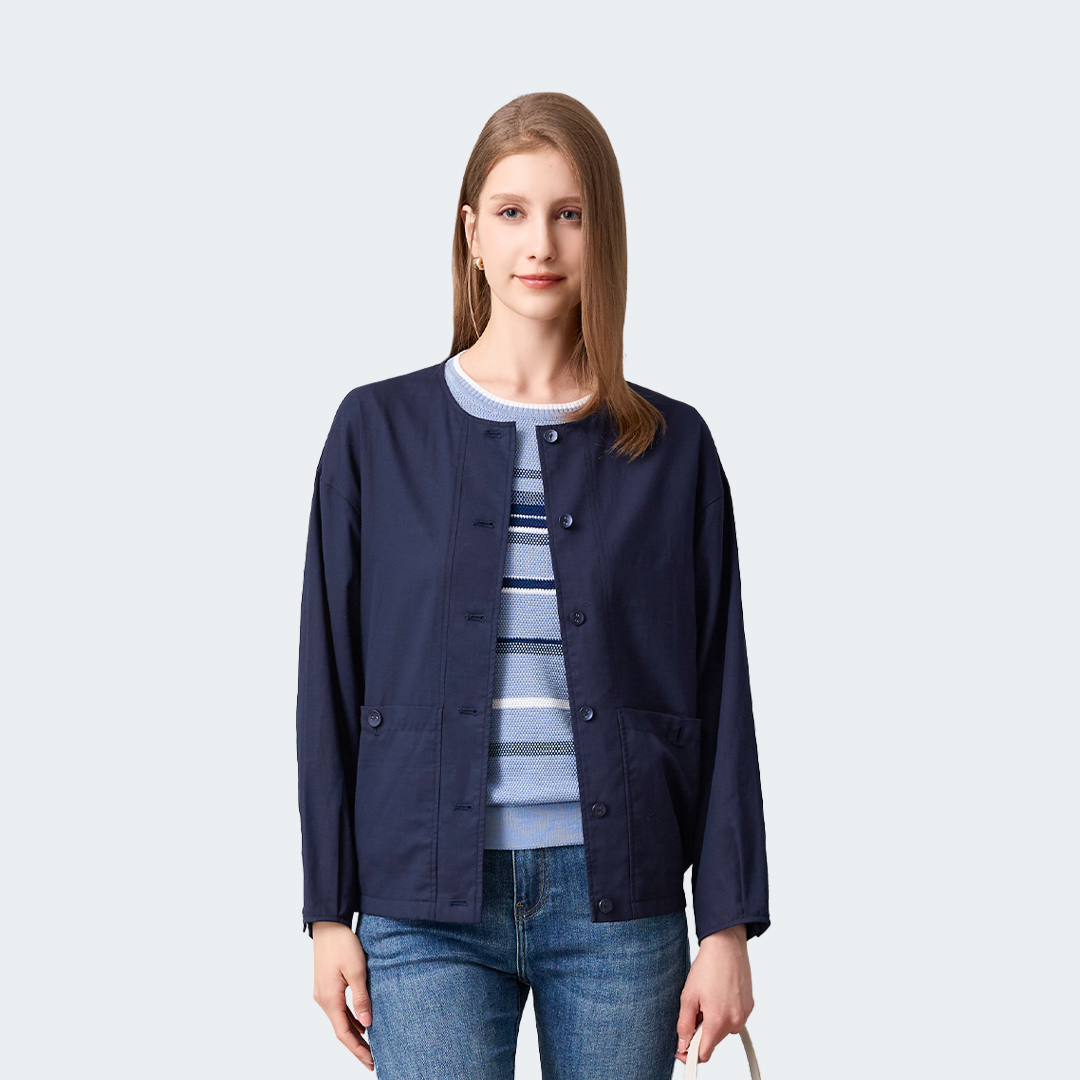 自在剪裁簡約外套