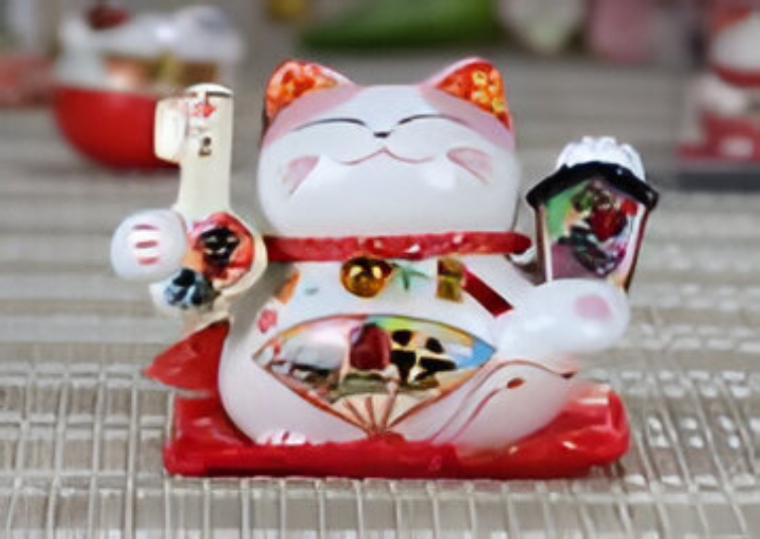 0119gz43-招財貓-富貴平安貓(迷你）(A43)