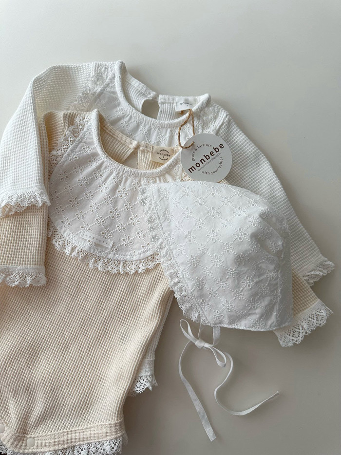 正韓春Monbebe 甜美夢境雕花帽