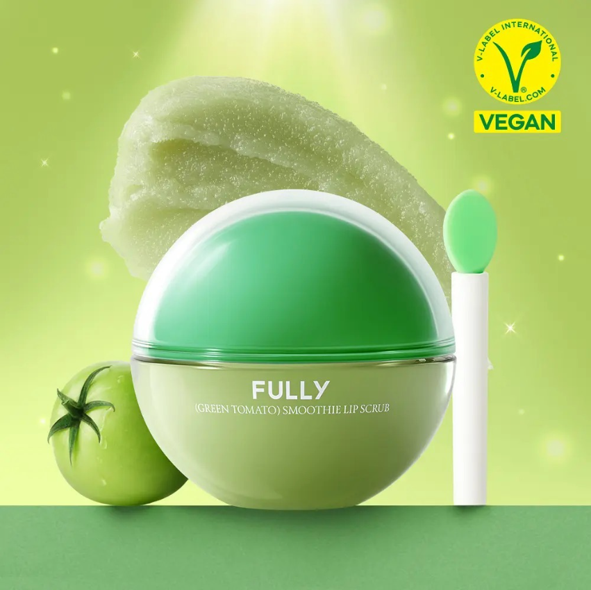 [ FULLY ] Green Tomato Smoothie Lip Scrub 551463