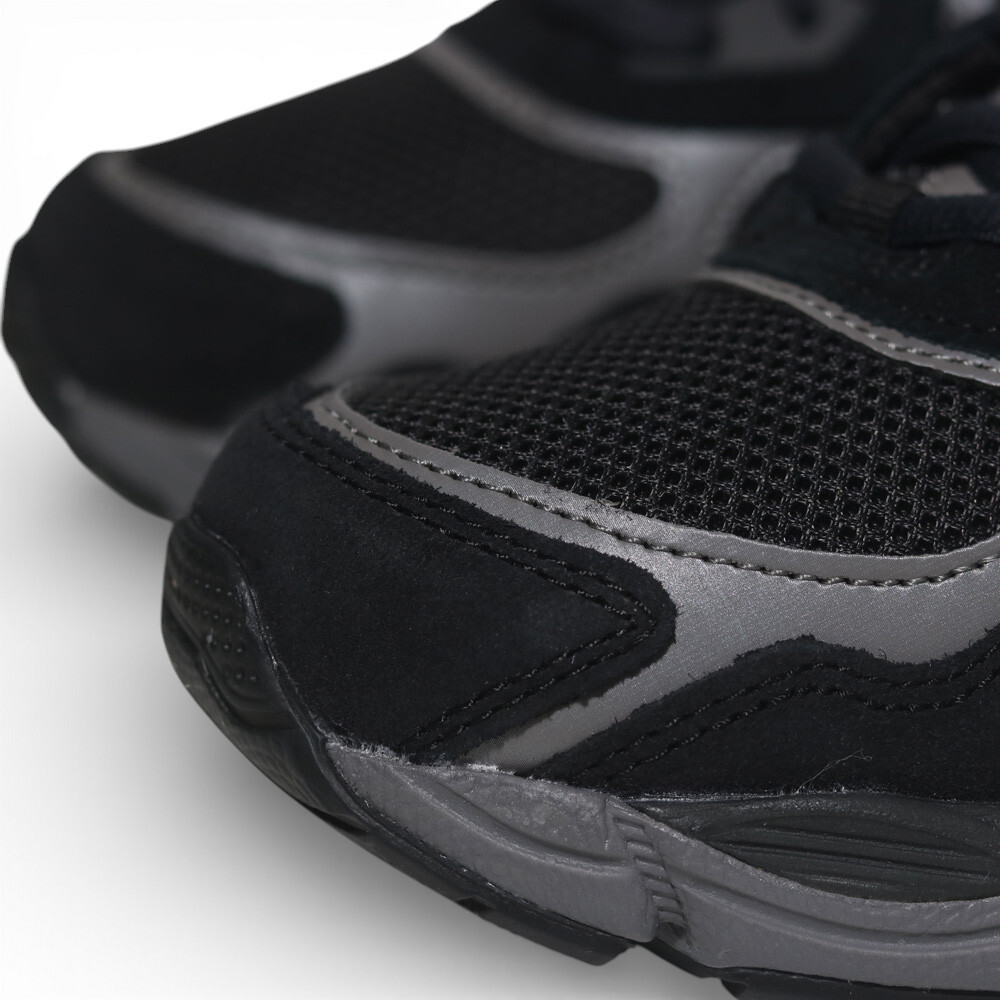 ASICS 慢跑鞋 GEL-NYC 黑銀 氣墊 情侶 復古鞋 男女 1201A789020