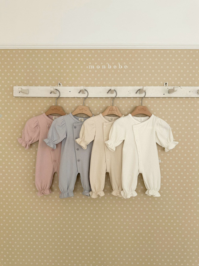 正韓春Monbebe 四色連身蝴蝶衣