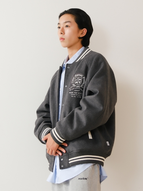 【直播】MARKM LX011924 棒球外套 （MJMAI6014）