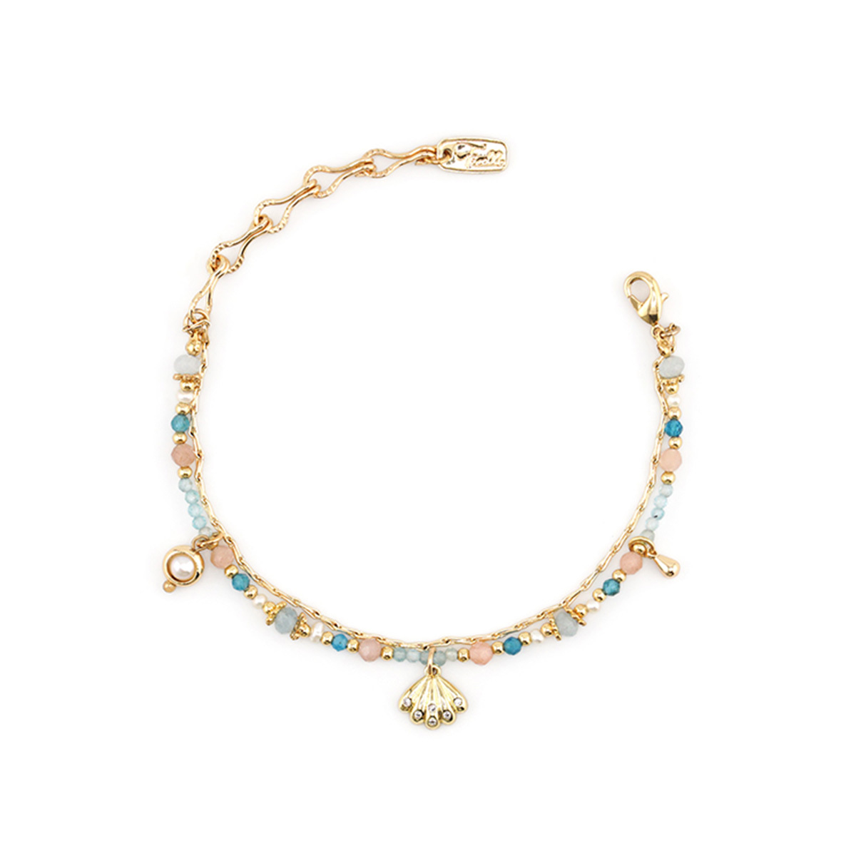 追逐光影的凡人 • 夏 – 海藍寶 – 手鍊