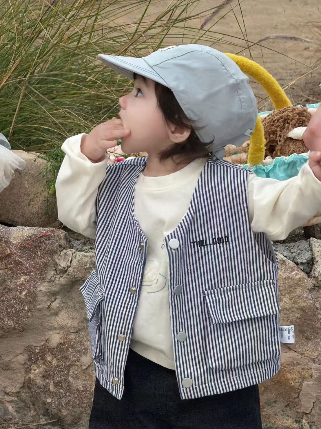 小小紳士條紋背心