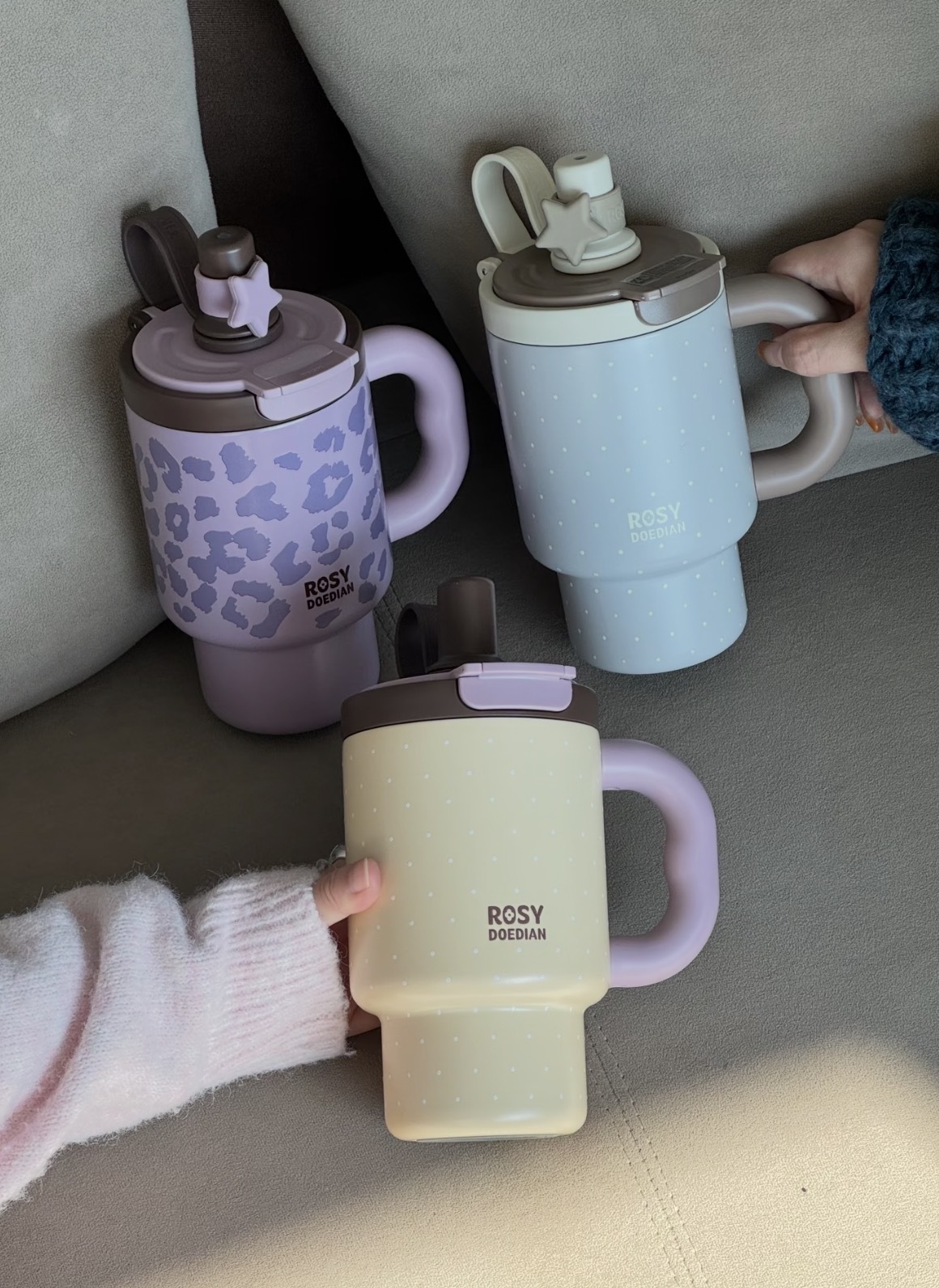 （預購）Rosydoedian 趙露思品牌 超美！保溫保冷水杯700ml