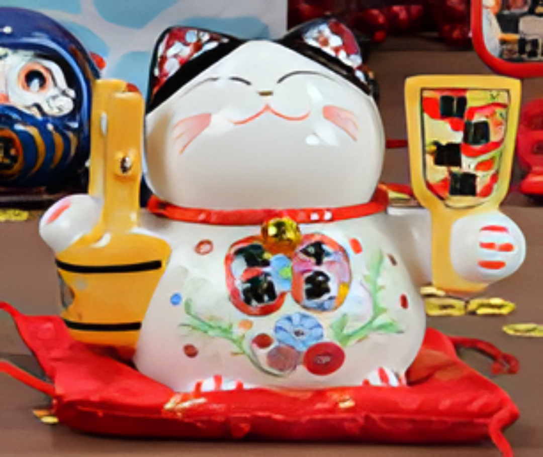 0119gz46-招財貓-5"一桶金貓(A46)