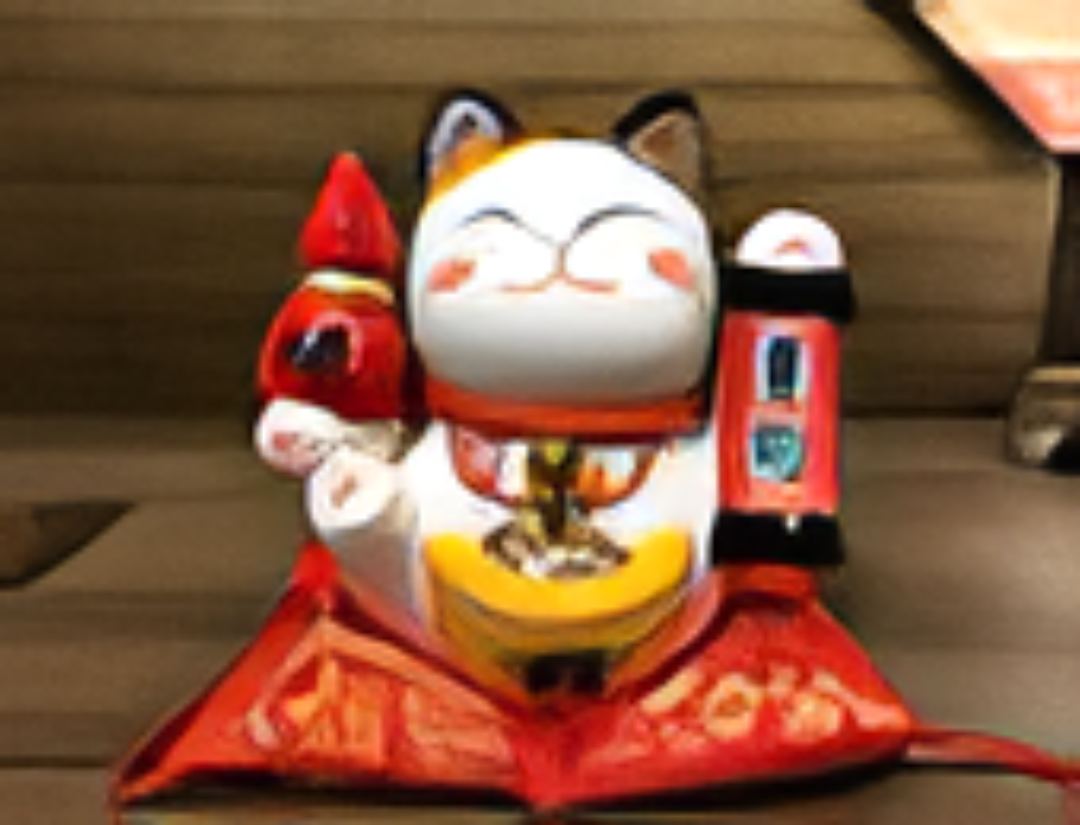 0119gz48-招財貓-5"幸福開運貓(A48)